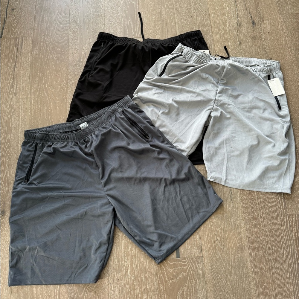 Essential Elements men’s 3-pack athletic shorts